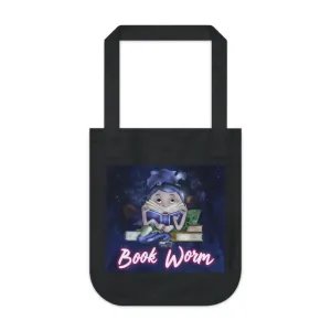 Bookworm Tote Bag Natures Best Organic Canvas