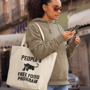 Free Food Program Canvas Tote Bag