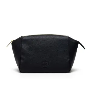 Herschel Milan Vegan Leather Toiletry Bag - Black