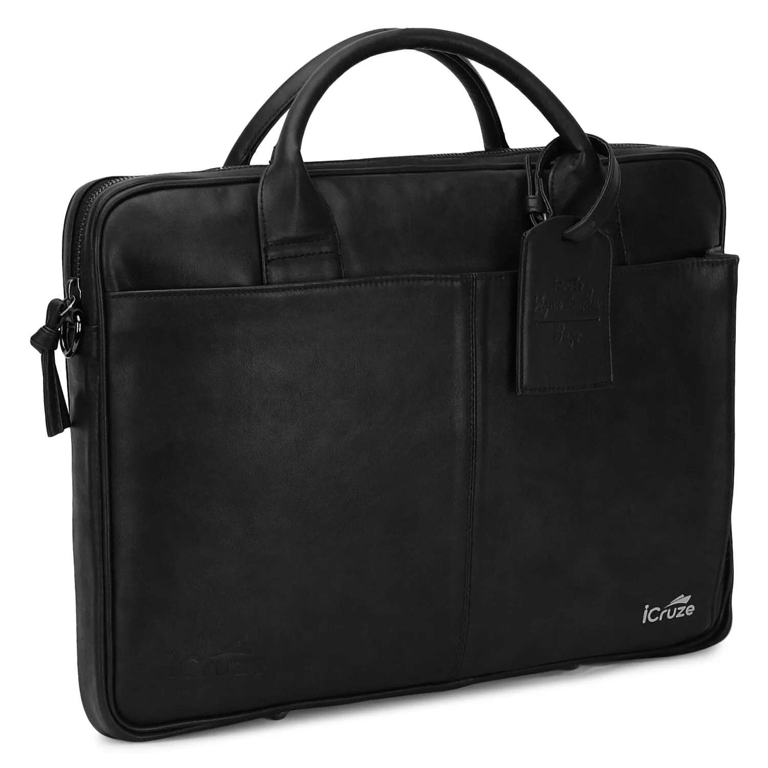 iCruze Elite Slim 15 inch Messenger Bag Black