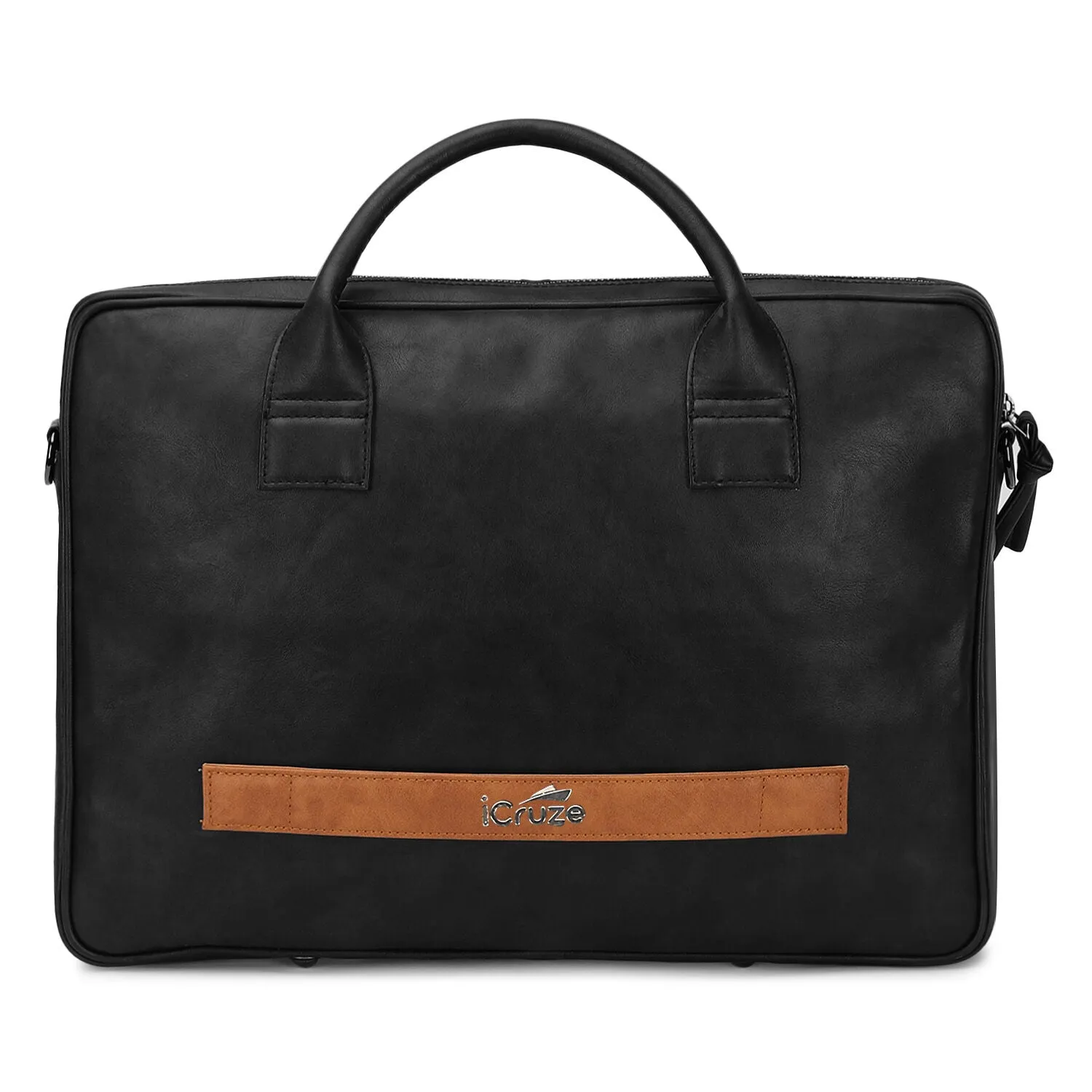 iCruze Elite Slim 15 inch Messenger Bag Black