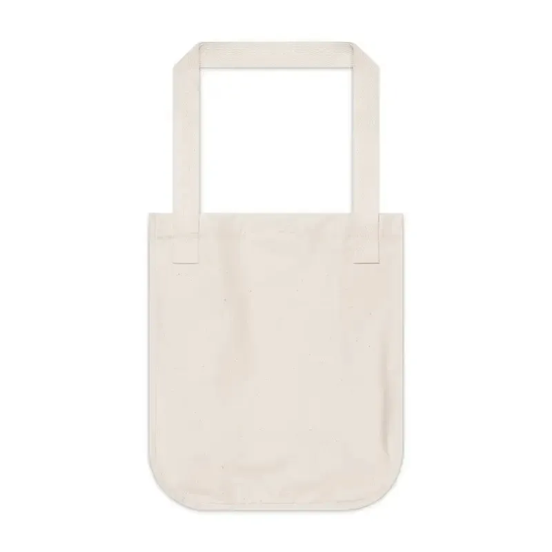 Organic Abstract Foliage Art Canvas Tote Bag