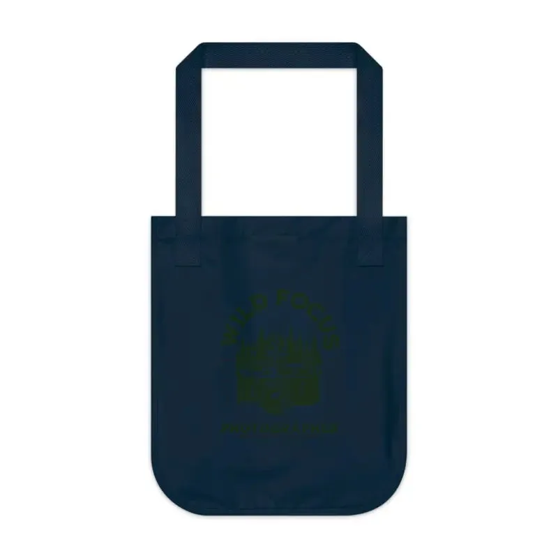 Wild Focus Photographer Tote Organic Canvas Bag