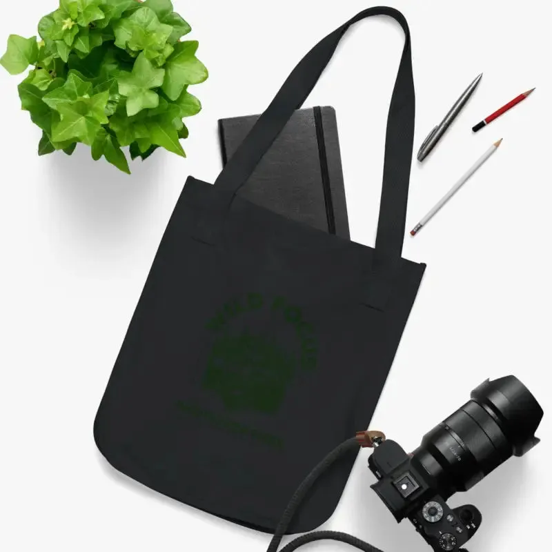 Wild Focus Photographer Tote Organic Canvas Bag